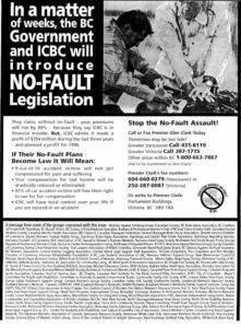 Stop No Fault Assault