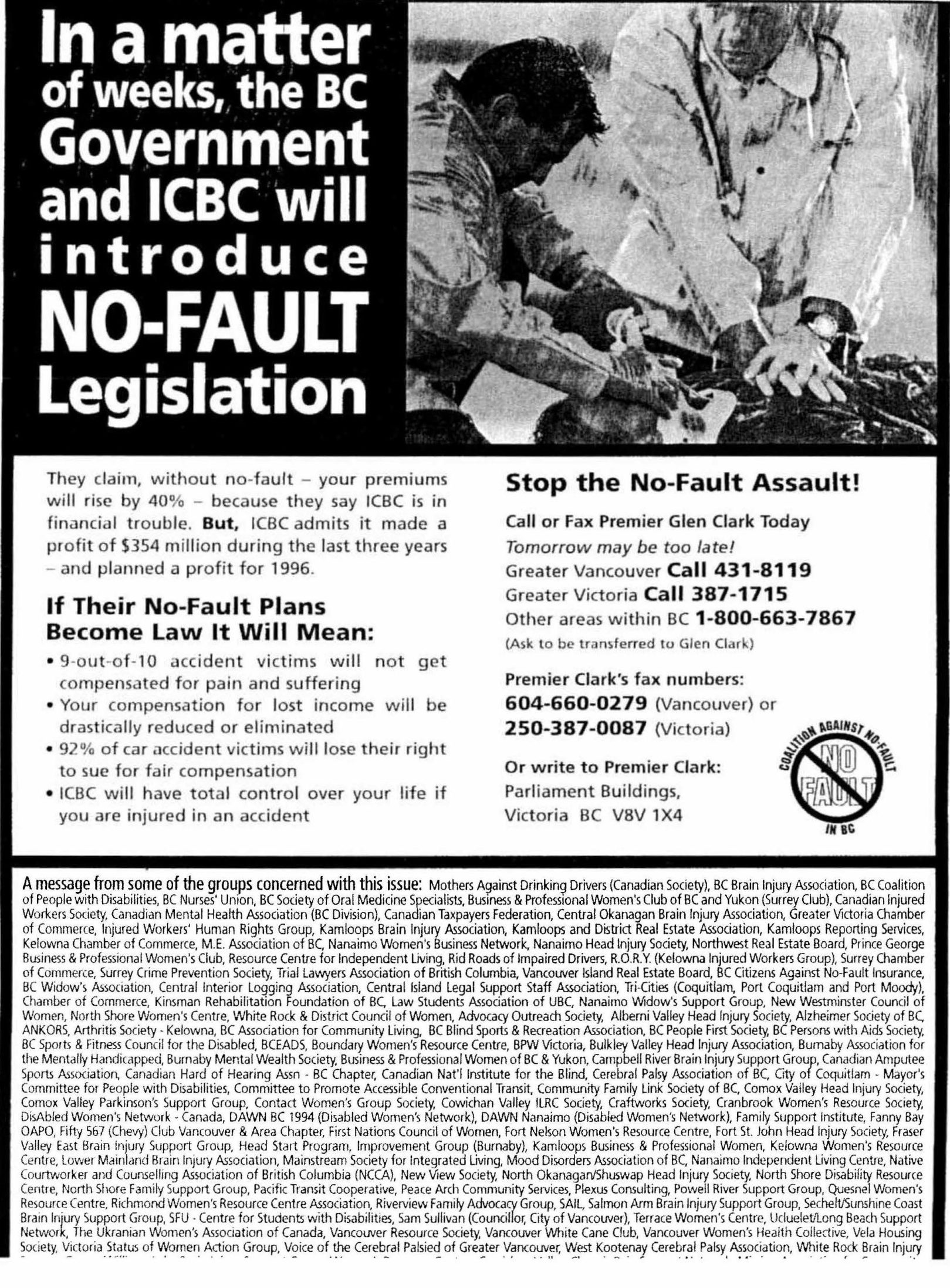 Stop No Fault Assault